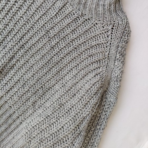 Grey High Neck Jumper - Picture 3 of 4